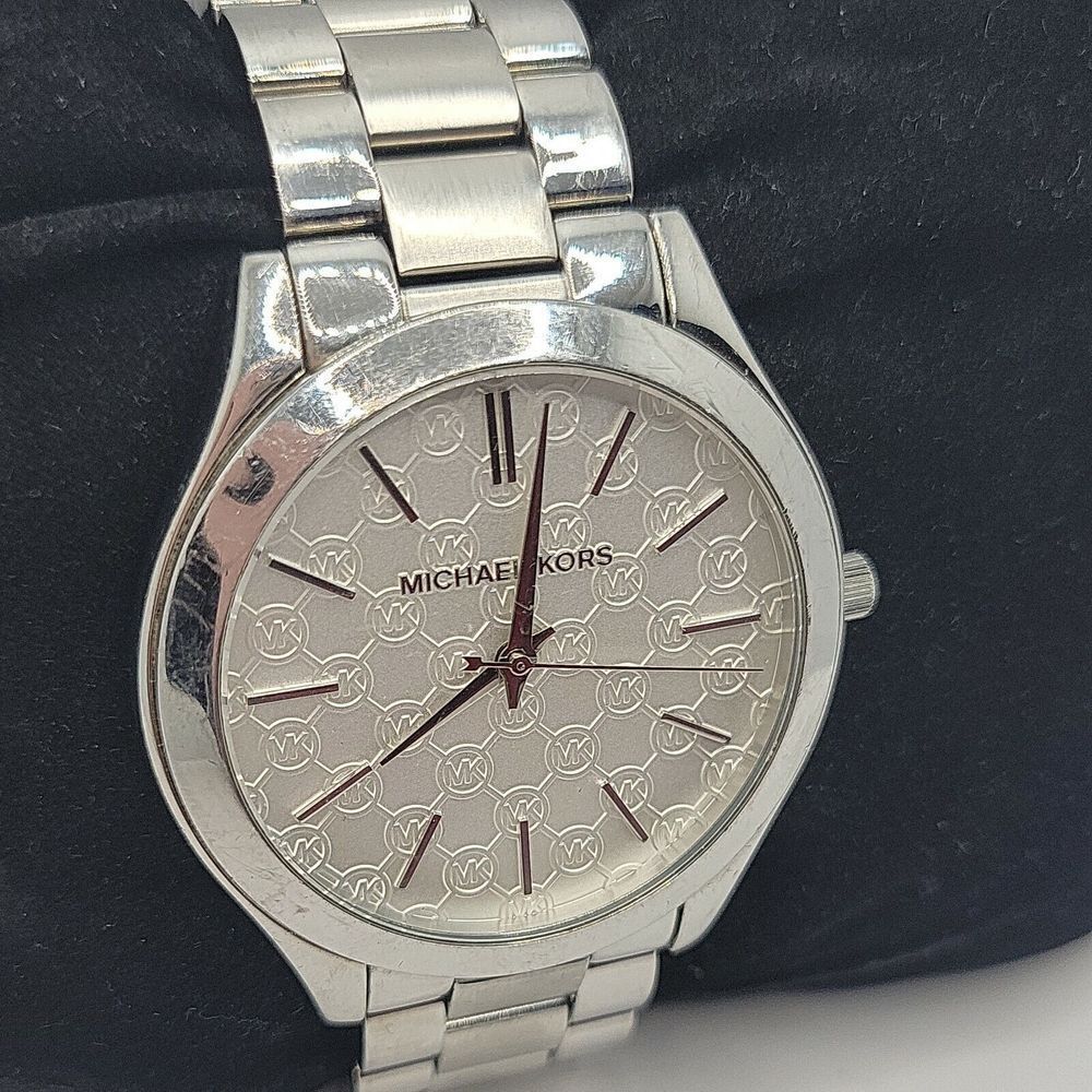 Michael Kors Runway MK3371 Womens Stainless Steel Analog Dial Quartz Watch BC697 - Picture 3 of 10